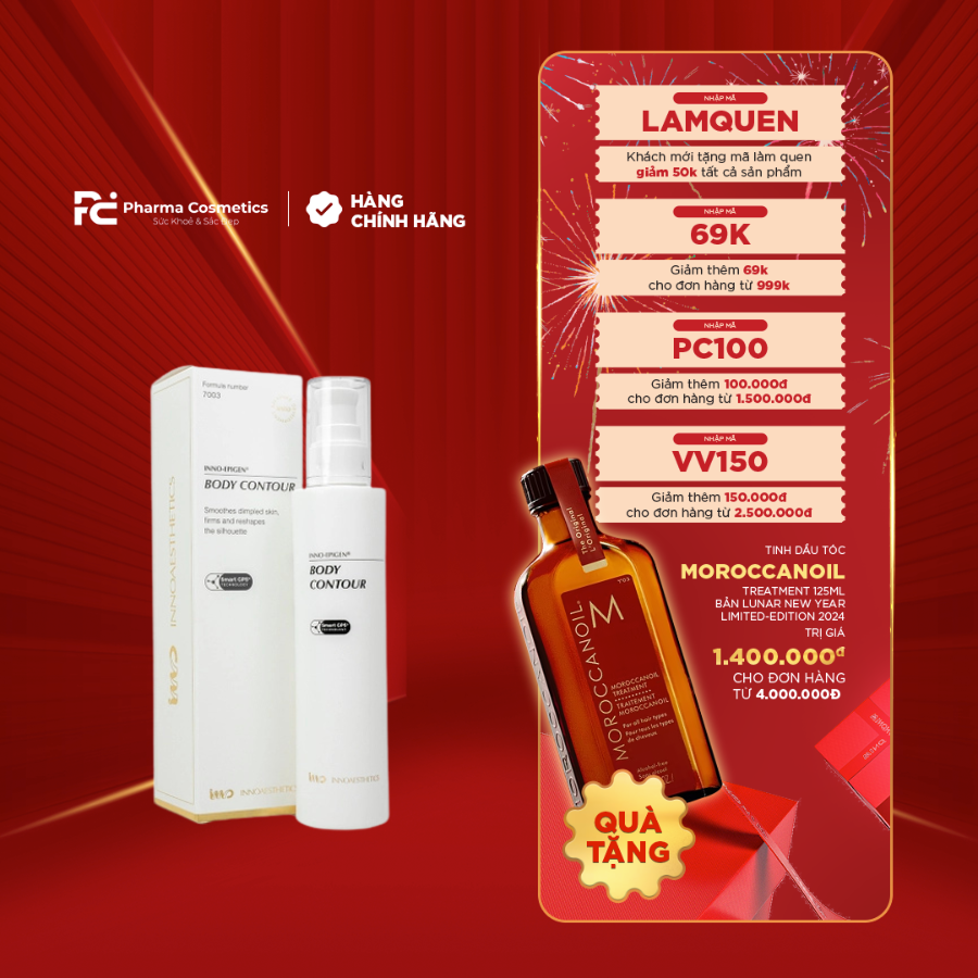 INNOAESTHETICS INNO-EPIGEN BODY CONTOUR/ KEM LÀM SĂN CHẮC VÀ GIẢM BÉO TOÀN THÂN INNOAESTHETICS INNO-EPIGEN BODY CONTOUR