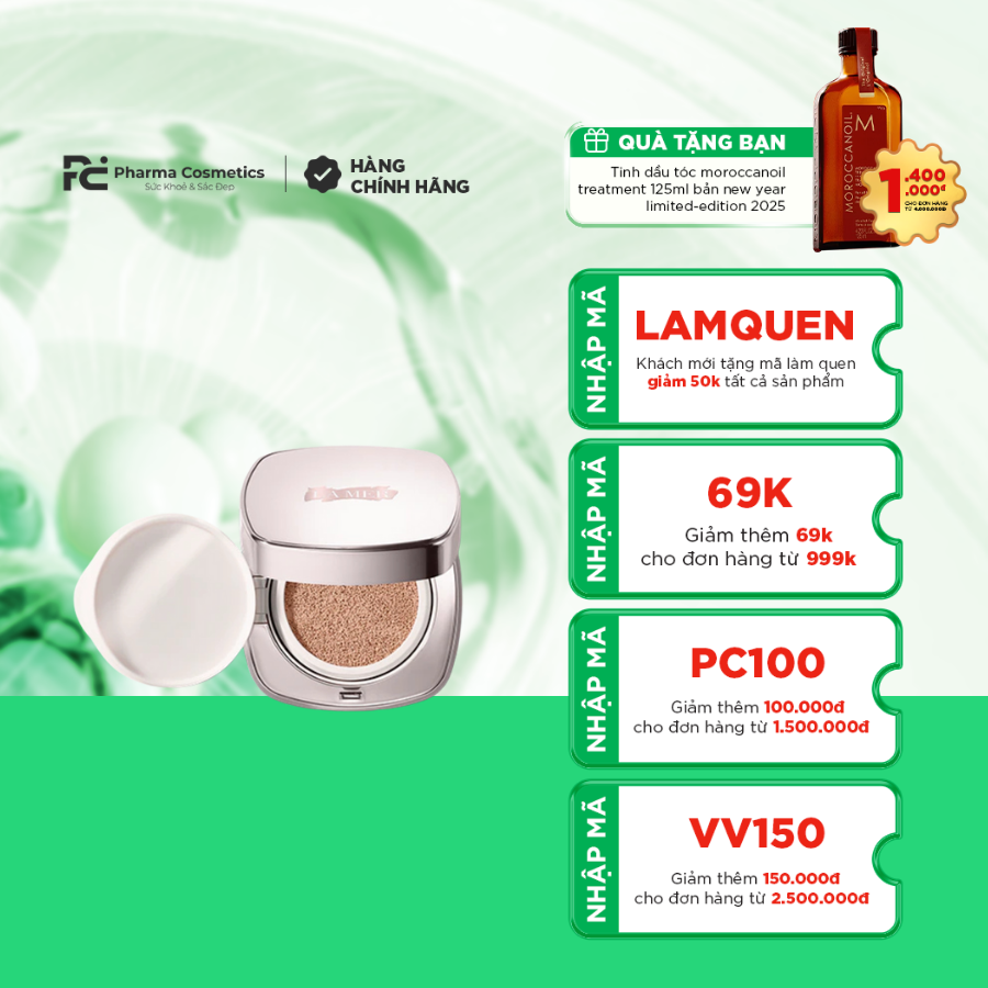 LA MER THE LUMINOUS LIFTING CUSHION FOUNDATION SPF20 / PHẤN NƯỚC TRANG ĐIỂM