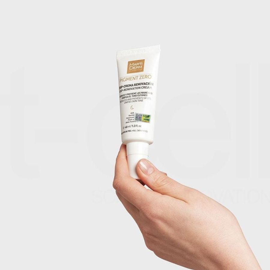 MARTIDERM PIGMENT ZERO DSP RENOVATION CREAM KEM ĐÊM LÀM SÁNG DA, MỜ SẮC TỐ, DUY TRÌ SAU HYDROQUINONE