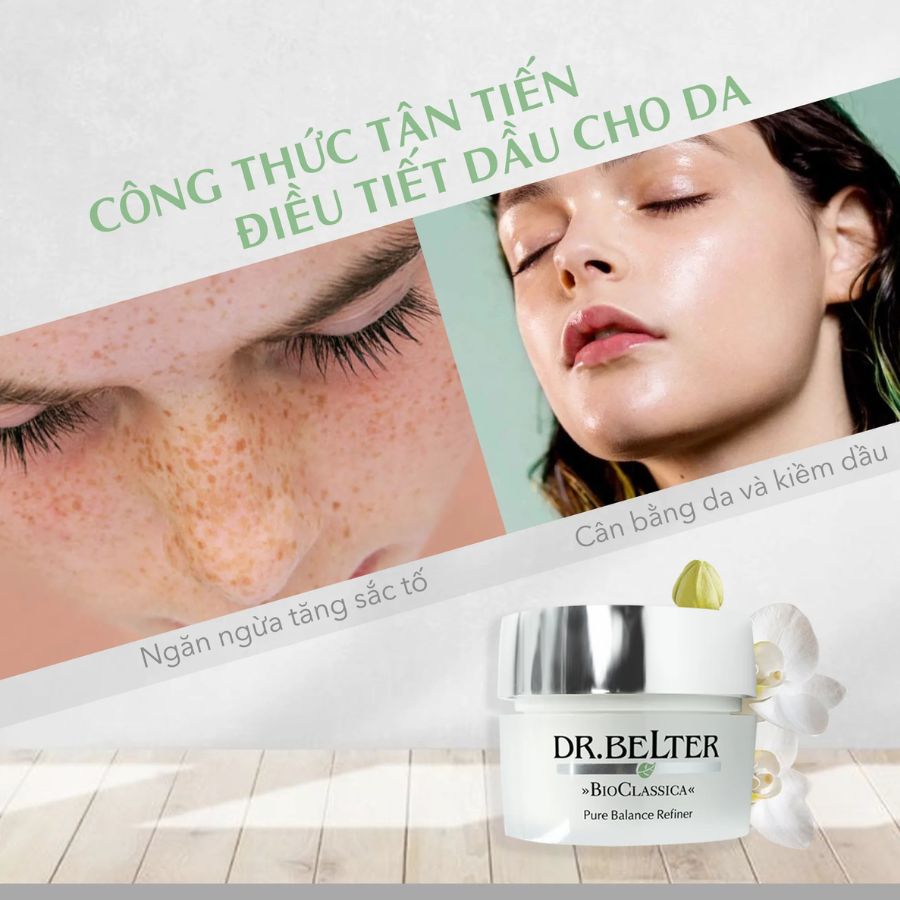 DR.BELTER BIO - CLASSICA PURE BALANCE REFINER/ KEM DƯỠNG ĐIỀU TIẾT DẦU THU NHỎ LỖ CHÂN LÔNG CHO DA 25+ DR.BELTER BIO - CLASSICA PURE BALANCE REFINER