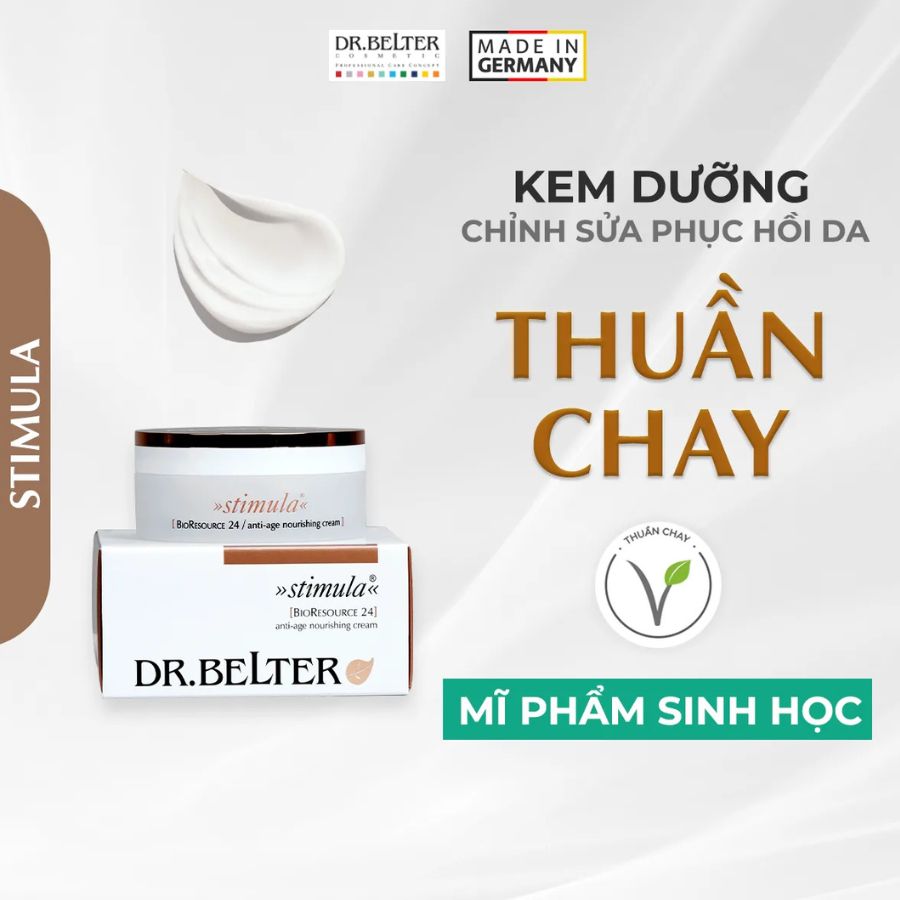 DR.BELTER BIO - CLASSICA BIO RESOUCE 24 CREAM/ KEM DƯỠNG CHO DA KHÔ DR.BELTER BIO - CLASSICA BIO RESOUCE 24 CREAM