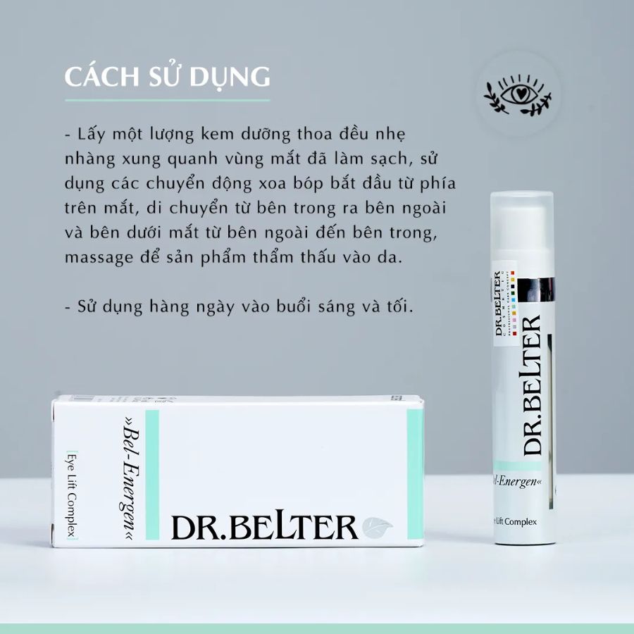 DR.BELTER BEL ENERGEN EYE LIFT COMPLEX/ KEM DƯỠNG NÂNG CƠ VÙNG MẮT DR.BELTER BEL ENERGEN EYE LIFT COMPLEX