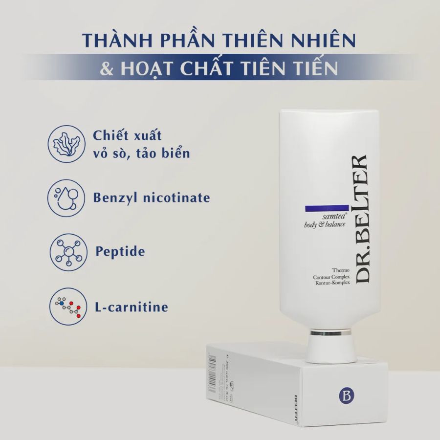DR.BELTER SAMTEA BODY & BALANCE THERMO CONTOUR COMPLEX/ GEL TIÊU MỠ DR.BELTER SAMTEA BODY & BALANCE THERMO CONTOUR COMPLEX