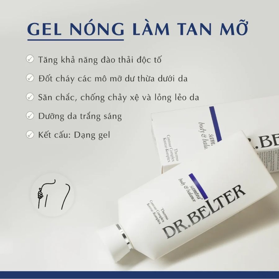 DR.BELTER SAMTEA BODY & BALANCE THERMO CONTOUR COMPLEX/ GEL TIÊU MỠ DR.BELTER SAMTEA BODY & BALANCE THERMO CONTOUR COMPLEX