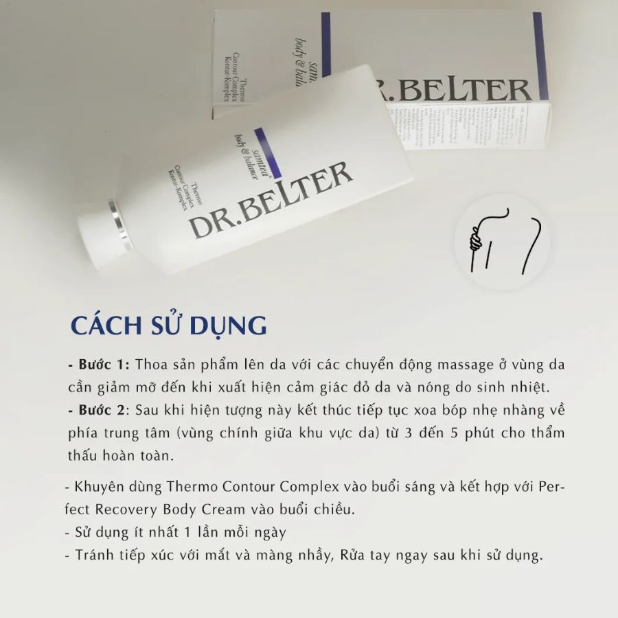 DR.BELTER SAMTEA BODY & BALANCE THERMO CONTOUR COMPLEX/ GEL TIÊU MỠ DR.BELTER SAMTEA BODY & BALANCE THERMO CONTOUR COMPLEX