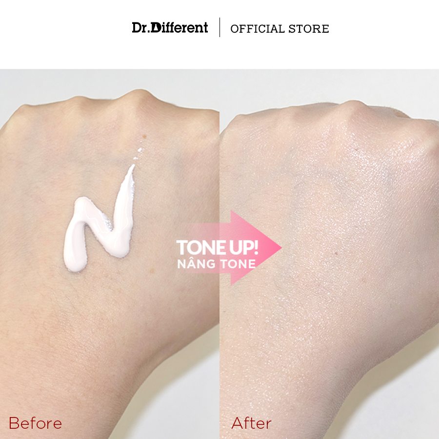 DR.DIFFERENT DOUBLE DEFENSE SUNBLOCK SPF50 / KEM CHỐNG NẮNG