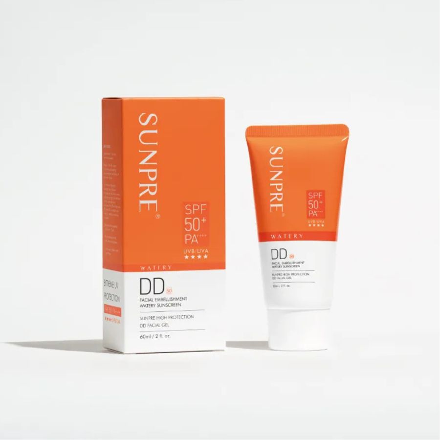MONA FREMA SUNPRE HIGH PROTECTION DD FACIAL GEL SPF 50+ PA++++ 60ML/ KEM CHỐNG NẮNG CÓ MÀU NỀN