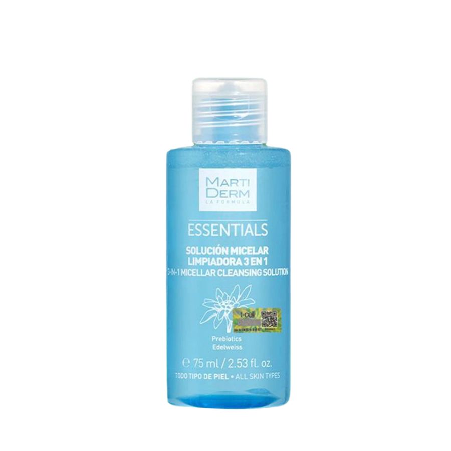 MARTIDERM MICELLAR CLEANSING SOLUTION 3 IN 1: Nước Tẩy Trang Sạch Sâu & Bảo Vệ Da
