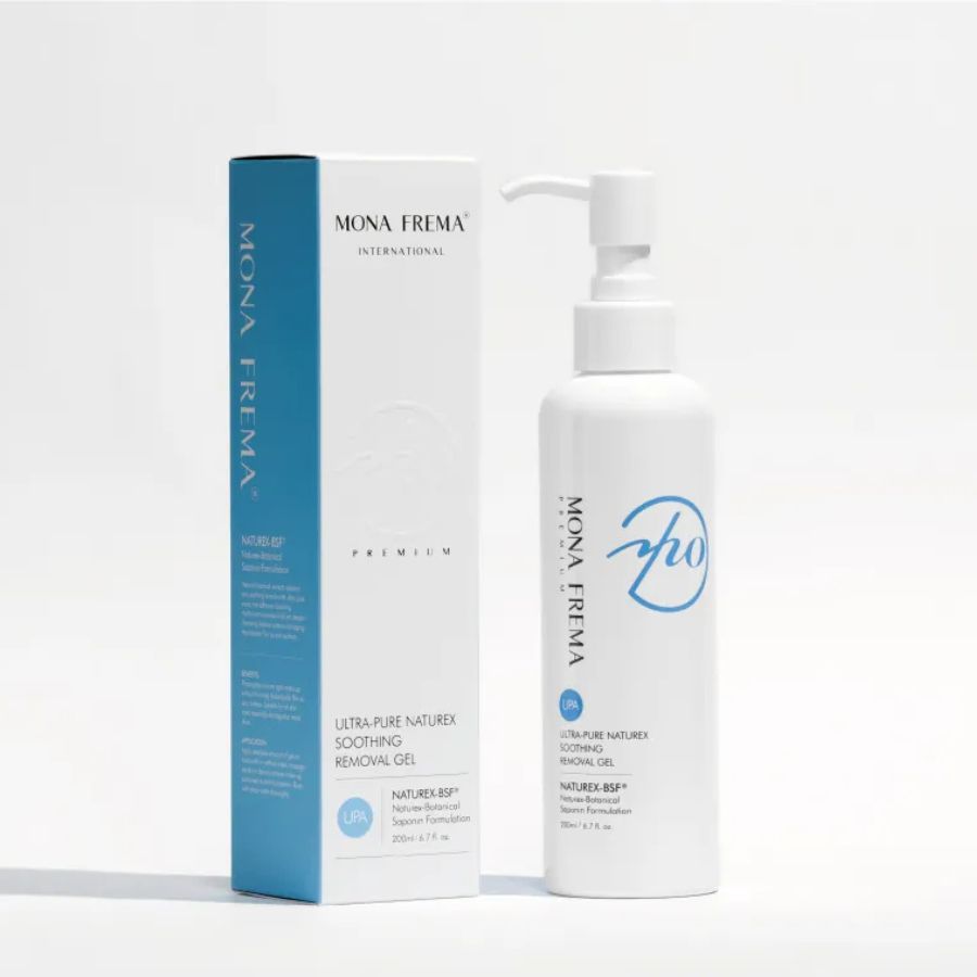 MONA FREMA UPA ULTRA-PURE NATUREX SOOTHING REMOVAL GEL / GEL TẨY TRANG DÀNH CHO DA KHÔ
