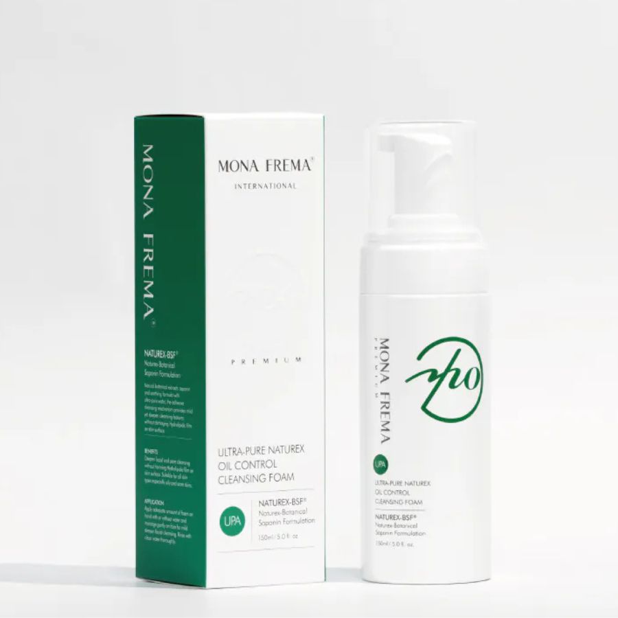 MONA FREMA UPA FOAM CLEANSER: Sữa Rửa Mặt Dạng Bọt - Sạch Nhờn, Dịu Nhẹ Cho Da Dầu & Nhạy Cảm