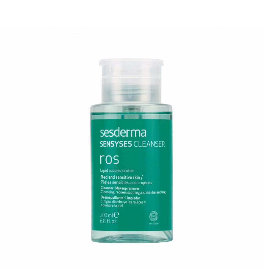 SESDERMA SENSYSES CLEANSER ROS: Nước Tẩy Trang Liposome Đặc Trị - Giảm Đỏ, Phục Hồi Cho Da Rosacea, Nhạy Cảm