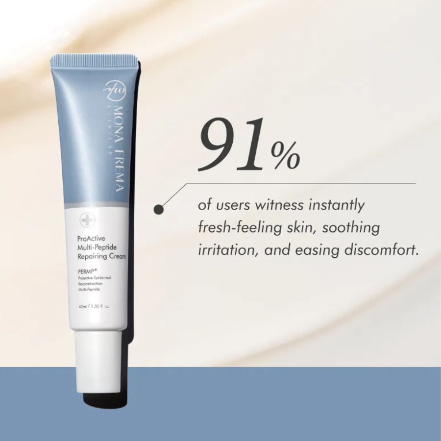 MONA FREMA PRO ACTIVE MULTI PEPTIDE REPAIRING CREAM: Kem Dưỡng Phục Hồi & Tái Tạo Làn Da Tổn Thương