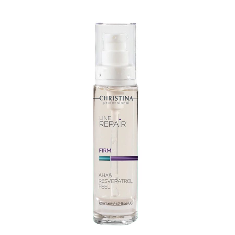 CHRISTINA LINE REPAIR-FIRM-AHA & RESVERATROL PEEL / TẨY TẾ BÀO CHẾT VÀ BẢO VỆ TỐI ƯU CÁC TẾ BÀO MỚI 