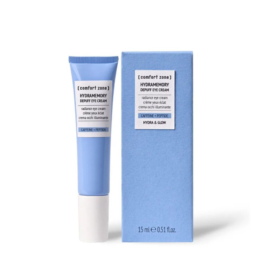COMFORT ZONE HYDRAMEMORY DEPUFF EYE CREAM: Kem Mắt Dưỡng Ẩm & Giảm Bọng Mắt Tức Thì