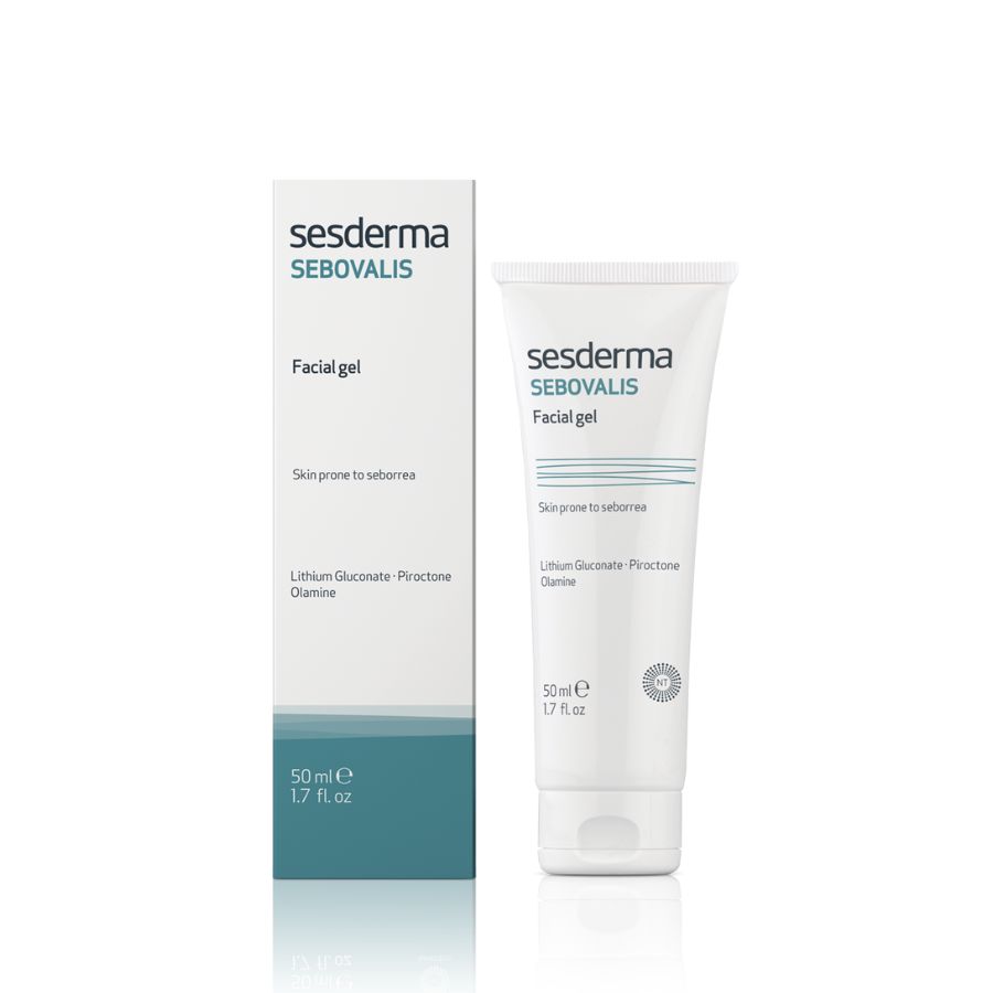SESDERMA SEBOVALIS FACIAL GEL: Gel Đặc Trị Viêm Da Tiết Bã, Kiểm Soát Dầu & Kháng Nấm Hiệu Quả