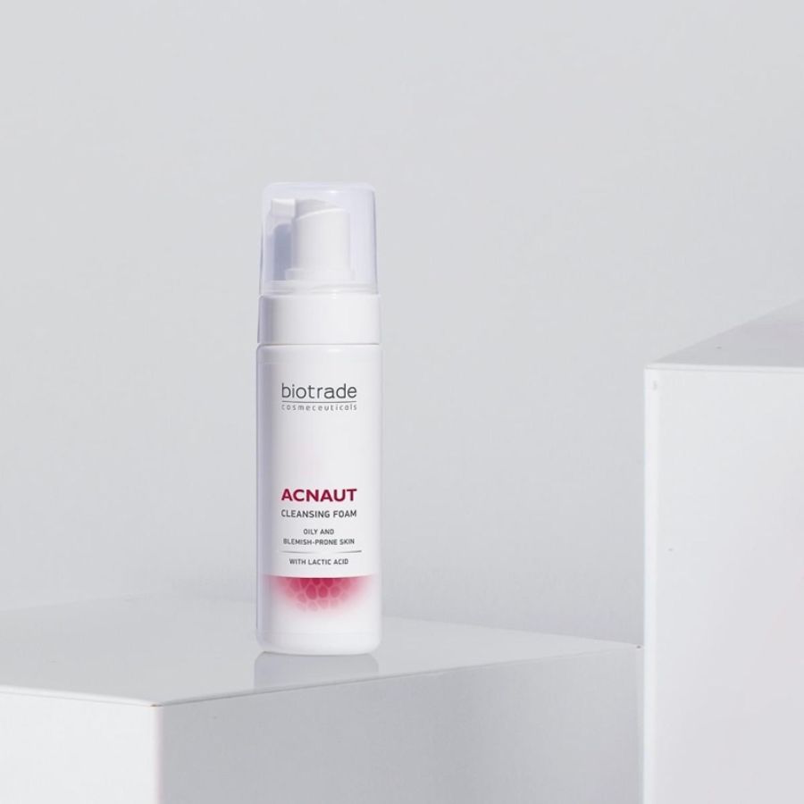 BIOTRADE ACNAUT CLEANSING FOAM 150ML / SỮA RỬA MẶT DẠNG BỌT CHO DA MỤN