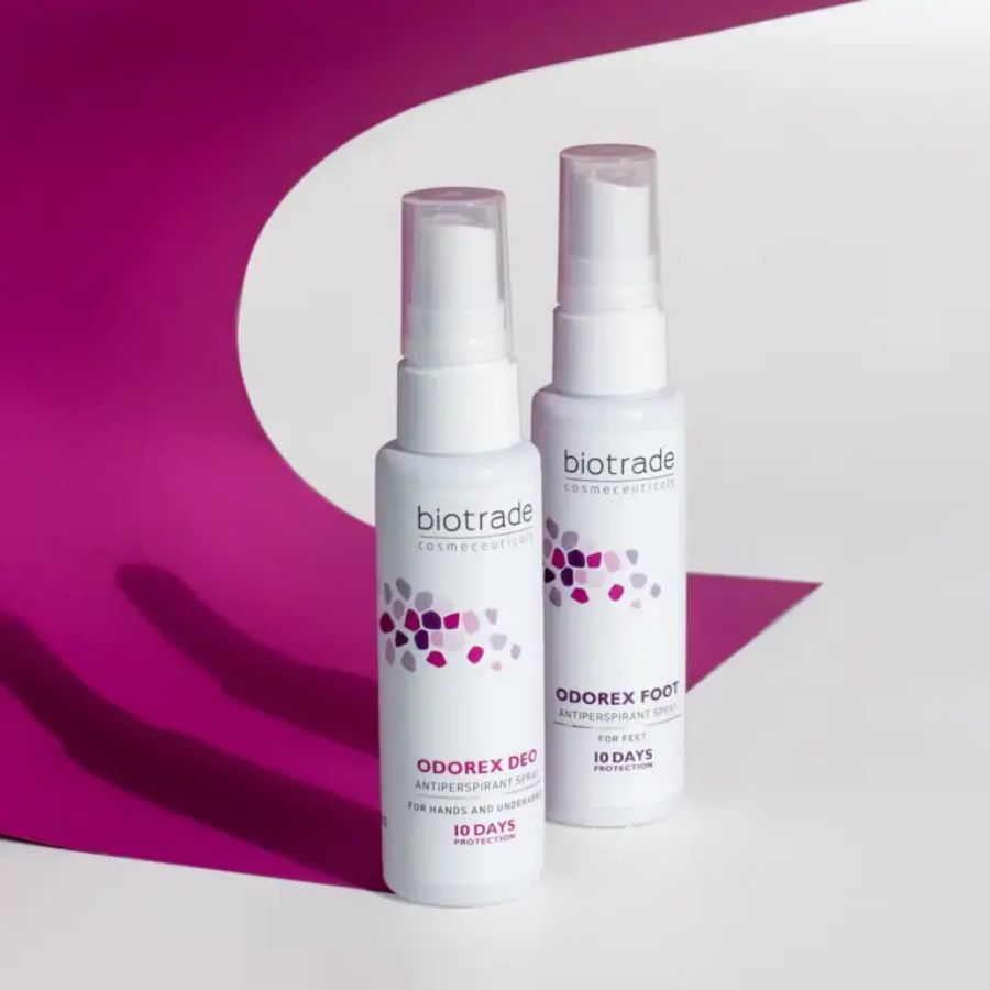 BIOTRADE ODOREX FOOT ANTI ANTIPERSPIRANT SPRAY FOR FEET / XỊT CHỐNG MỒ HÔI CHÂN
