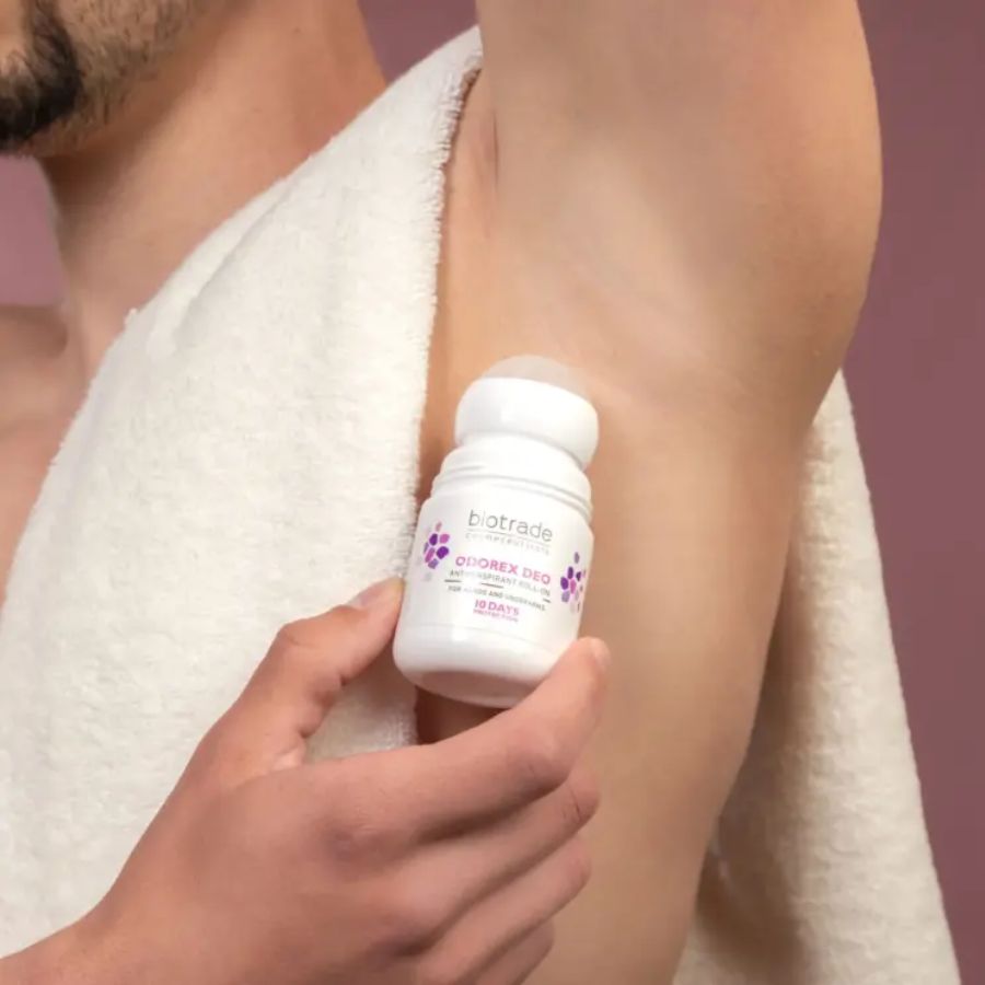 BIOTRADE ODOREX DEO ANTIPERSPIRANT ROLL-ON / LĂN KHỬ MÙI MỒ HÔI, KHÔ THOÁNG, HƯƠNG THƠM DỄ CHỊU 
