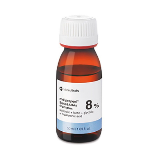 MD:PREPEEL BETA&AHAS COMPLEX 8% / PEEL GIÚP KIỂM SOÁT BÃ NHỜN VÀ MỤN KÍCH ỨNG