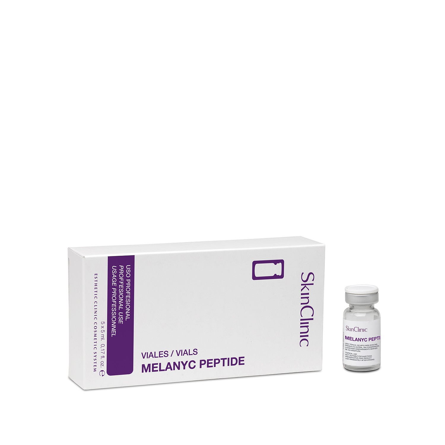 SKINCLINIC VIAL MELANYC PEPTIDE: Tinh Chất Sáng Da, Mờ Nám & Chống Lão Hóa Chuyên Sâu