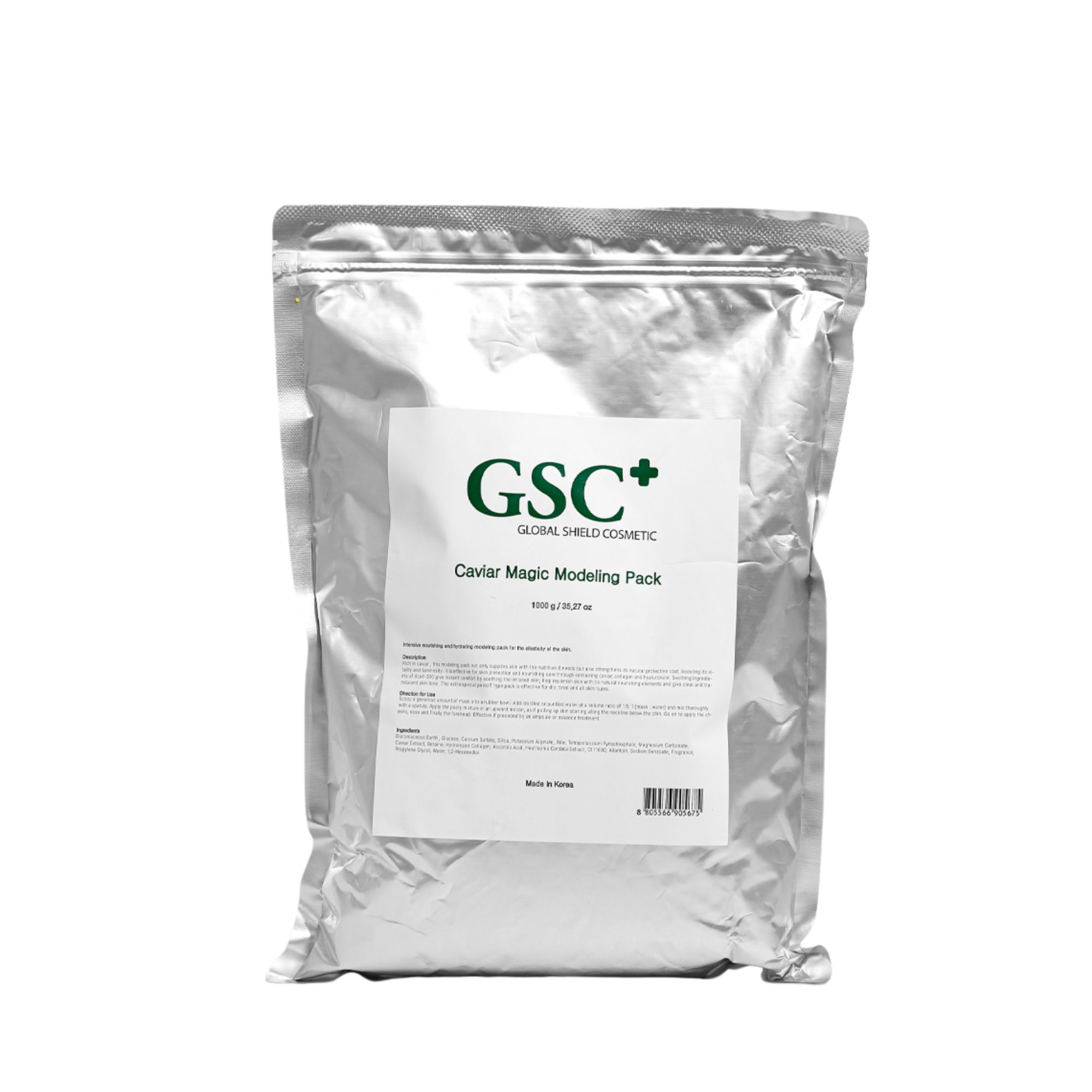 GSC CAVIAR MAGIC MODELING PACK: Mặt Nạ Cá Tầm Cao Cấp - Tái Tạo, Căng Bóng & Trẻ Hóa Làn Da