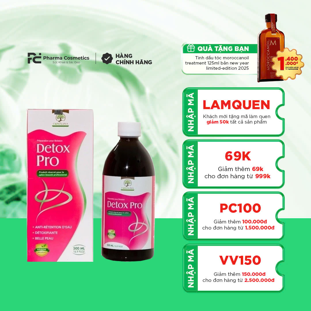 KISMET DETOX PRO: Nước Uống Thanh Lọc & Thải Độc - Giải Pháp Detox Toàn Diện Từ Trong Ra Ngoài