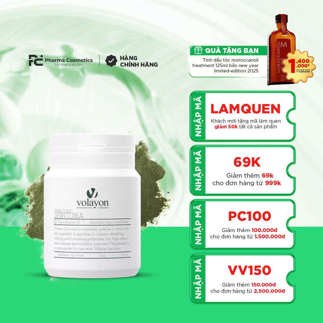 VOLAYON SPINTURA: Giải Pháp Hạ Nhiệt, Phục Hồi & Tái Tạo Làn Da Khỏe Mạnh