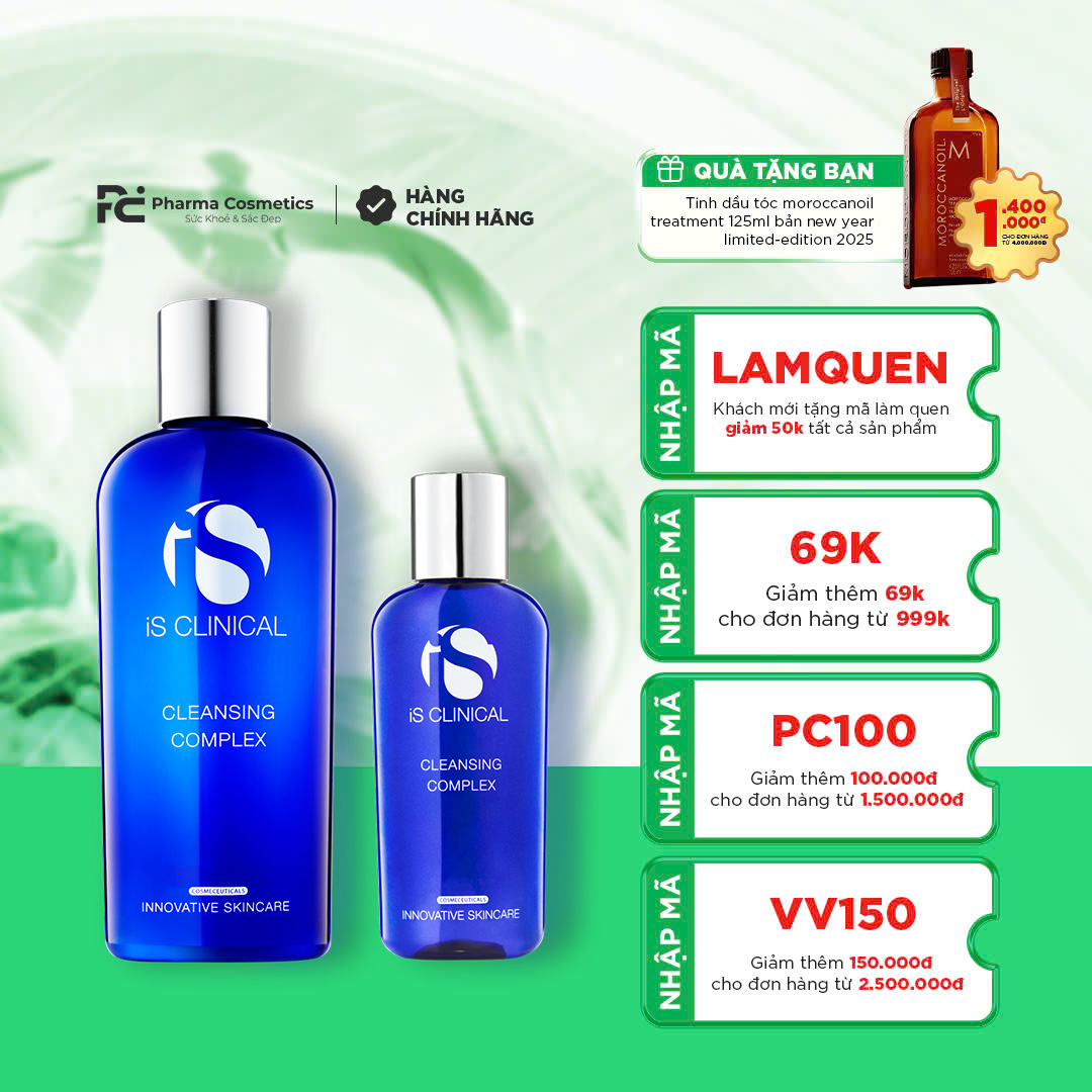 IS CLINICAL CLEANSING COMPLEX  / SỮA RỬA MẶT NGỪA MỤN TÁI TẠO DA