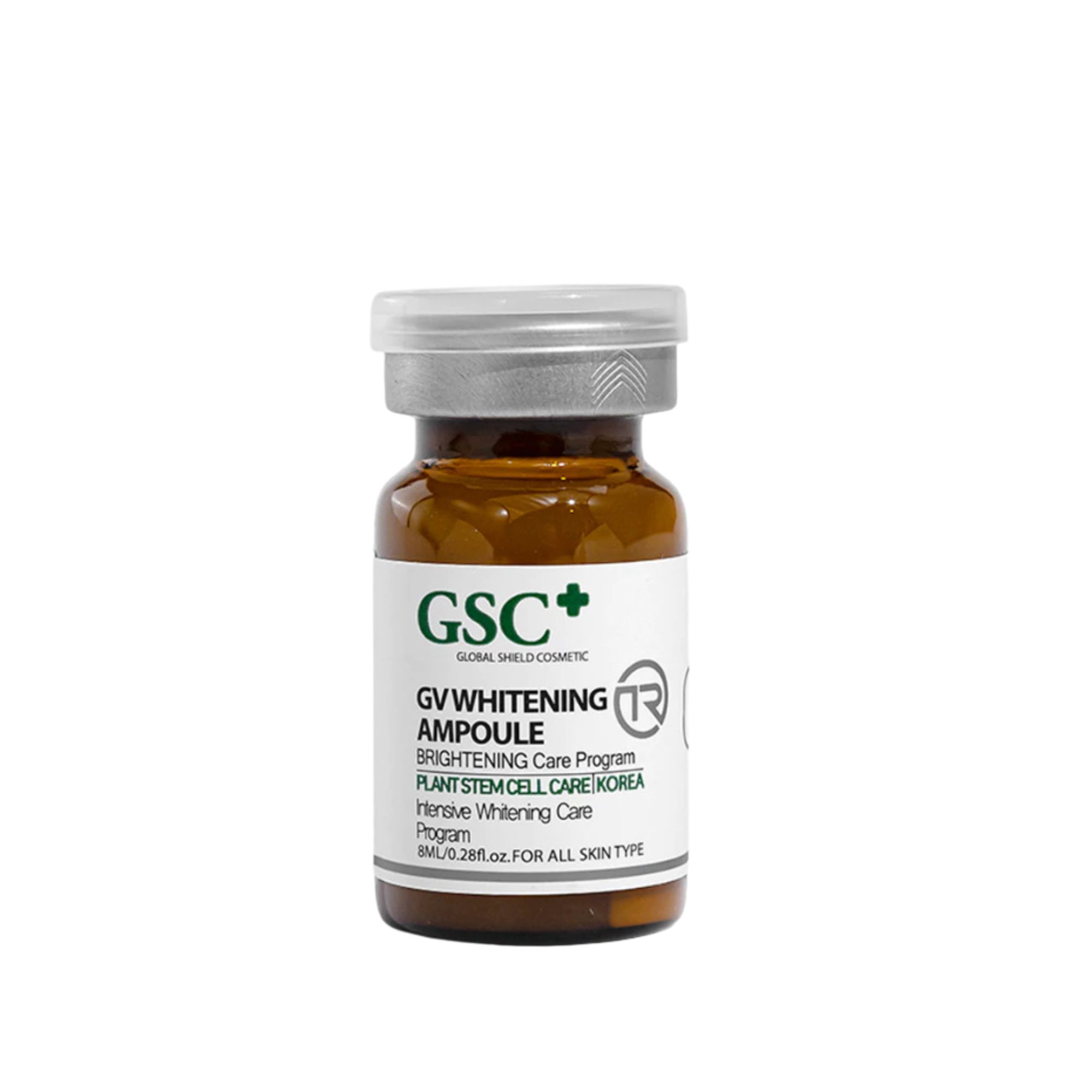 GSC GV WHITENING AMPOULE TR: Tế Bào Gốc Chuyên Sâu - Dưỡng Sáng & Làm Mờ Nám, Cho Làn Da Trắng Hồng Rạng Rỡ