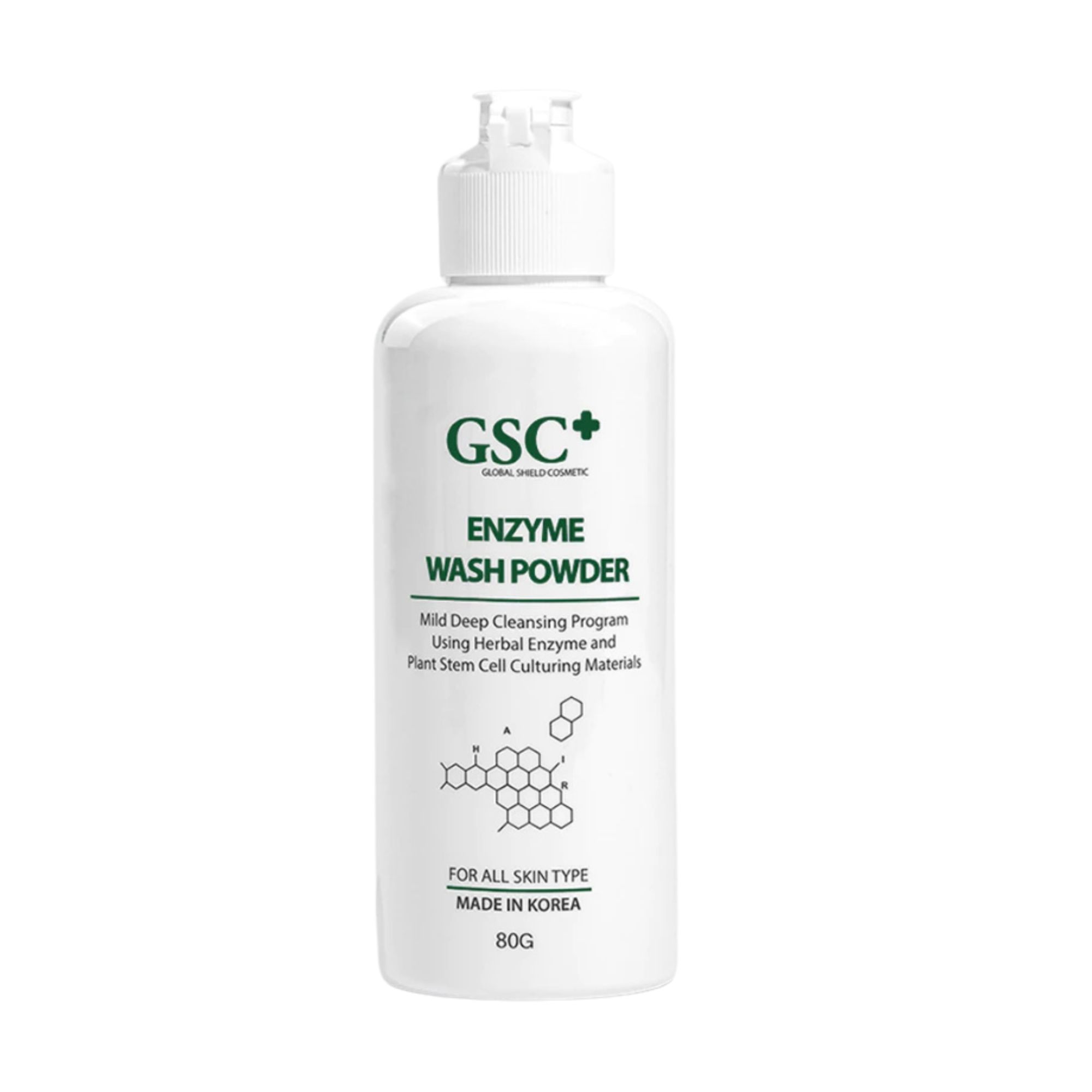 GSC+ ENZYME WASH POWDER: Sữa Rửa Mặt Dạng Bột - Sạch Sâu, Ngừa Mụn & Cấp Ẩm Chuyên Sâu