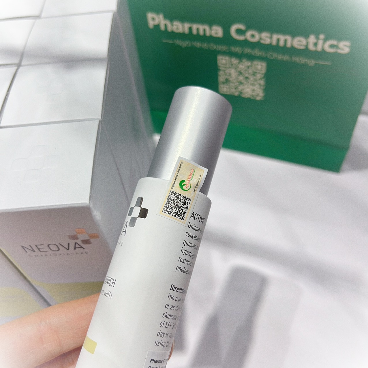 NEOVA ACTIVE SPOT VANISH HYDROQUINONE 2% / SERUM LÀM TRẮNG, TRỊ NÁM & XÓA ĐỒI MỒI