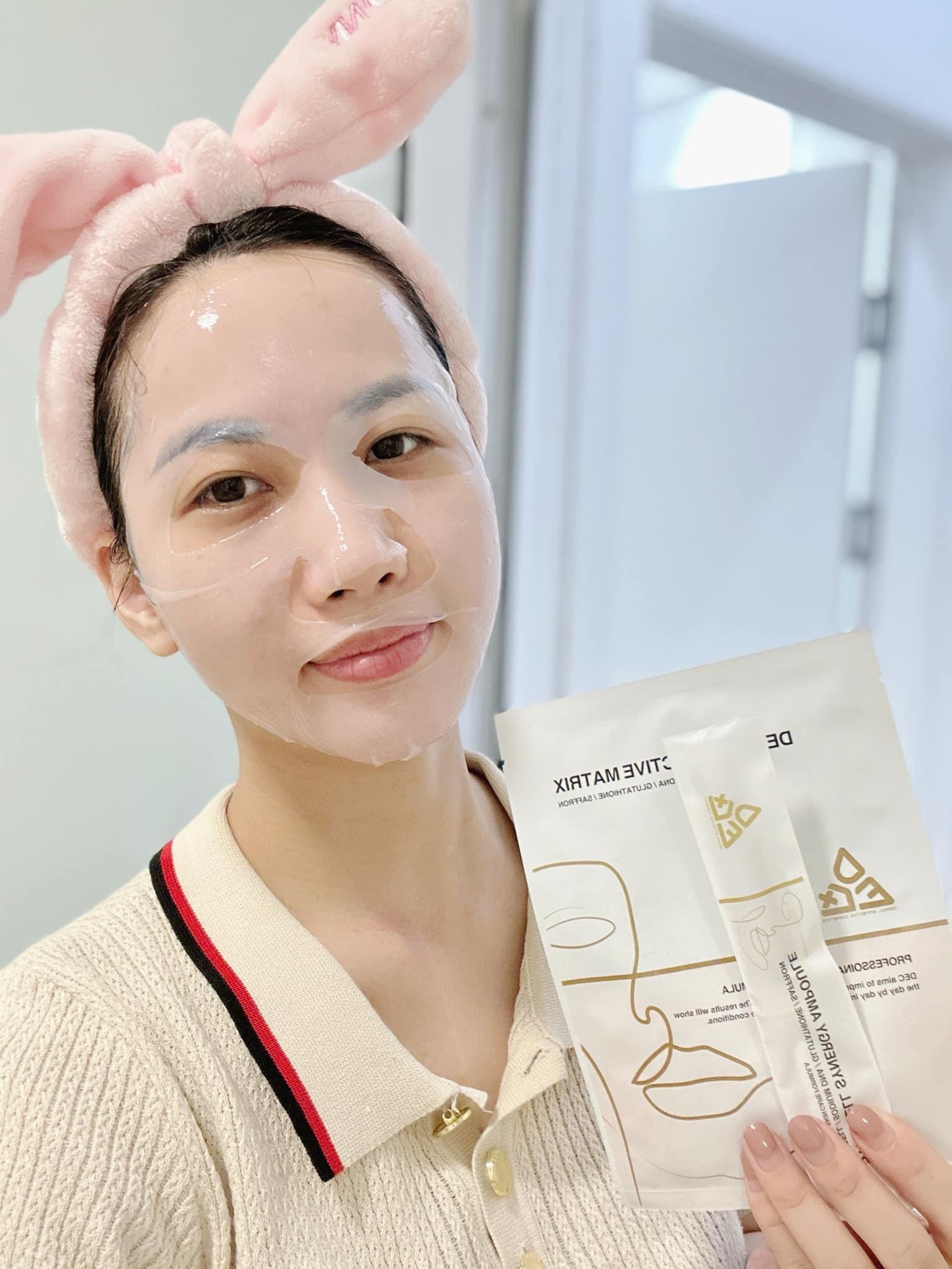Effective Derma Set DERMA EFFECTIVE MATRIX MS SET DƯỠNG DA TẾ BÀO GỐC & MẶT NẠ SINH HỌC
