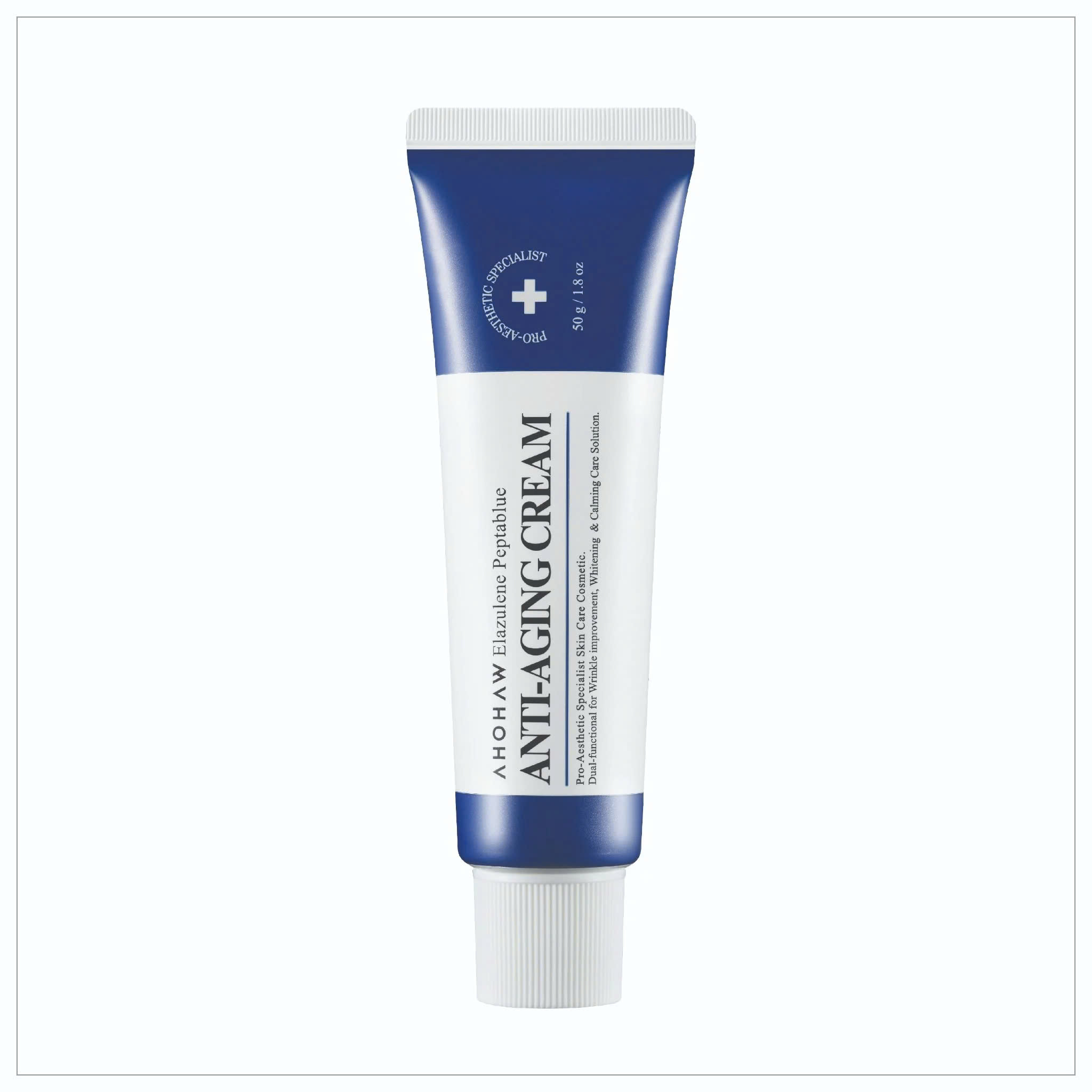 AHOHAW ELAZULENE PEPTABLUE ANTI- AGING CREAM / KEM DƯỠNG PHỤC HỒI, TRẺ HOÁ TẾ BÀO SINH HỌC 
