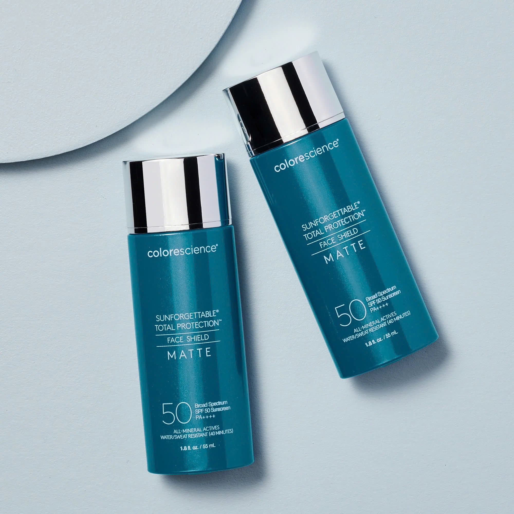 COLORESCIENCE SUNFORGETTABLE TOTAL PROTECTION FACE SHIELD MATTE SPF 50 / KEM CHỐNG NẮNG KIỀM DẦU 