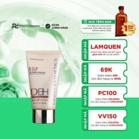 DBH EGF BLEMISH BALM / KEM CHE KHUYẾT ĐIỂM PHỤC HỒI DA BỊ TỔN THƯƠNG 