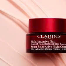CLARINS SUPER RESTORATIVE NIGHT CREAM: Kem Dưỡng Đêm Tái Tạo Chuyên Sâu, Phục Hồi Làn Da Tươi Trẻ