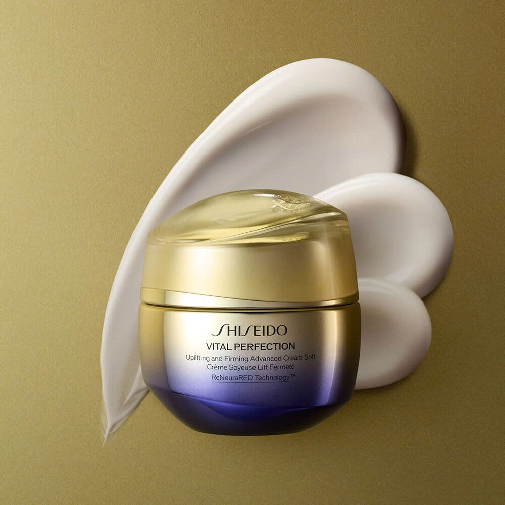 SHISEIDO VITAL PERFECTION UPLIFTING AND FIRMING ADVANCED CREAM SOFT: Kem Dưỡng Nâng Cấp Vẻ Săn Chắc, Tươi Sáng Cho Làn Da