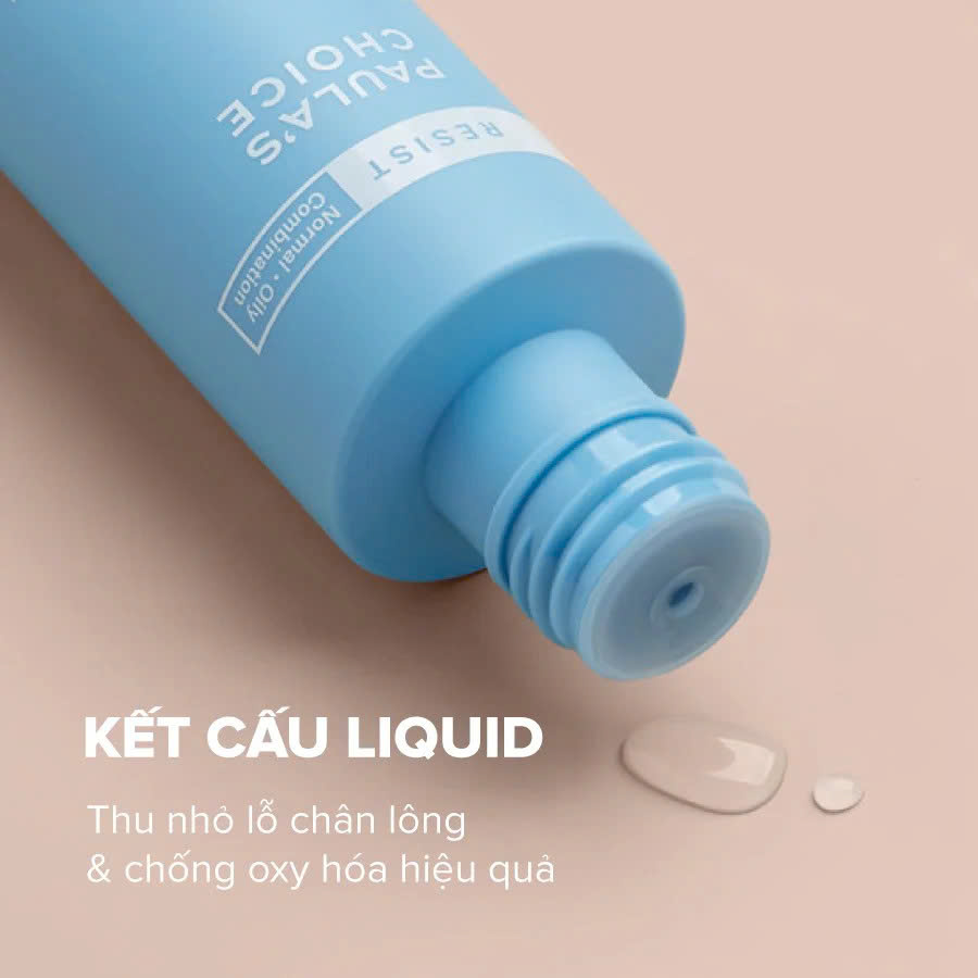 PAULA'S CHOICE RESIST WEIGHTLESS ADVANCED REPAIRING TONER: Nước Cân Bằng Ngăn Ngừa Lão Hóa & Cải Thiện Da Dầu