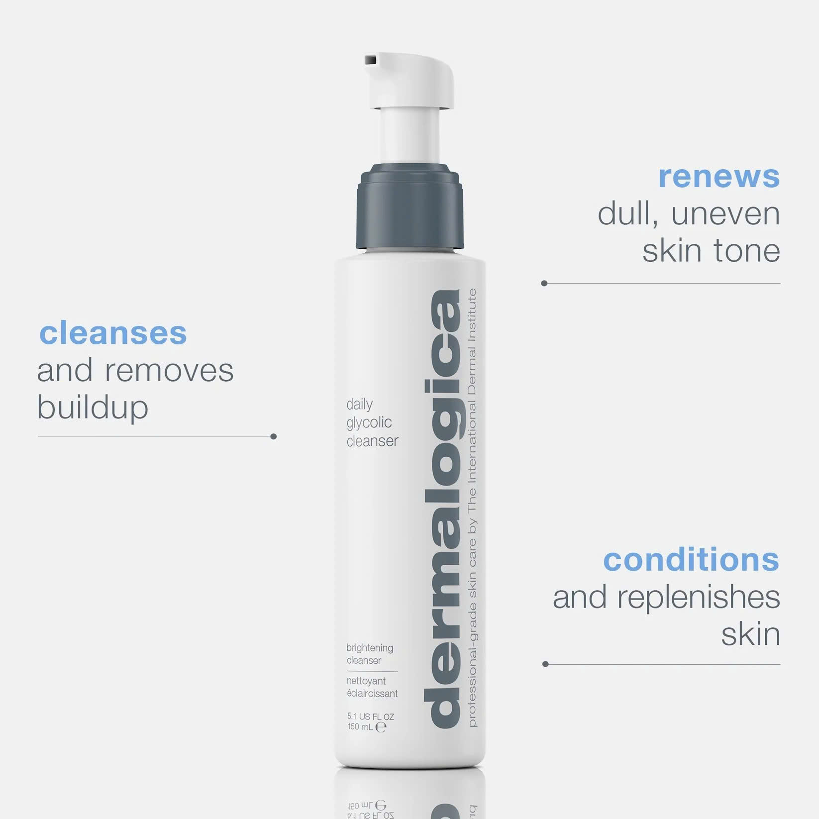 DERMALOGICA DAILY GLYCOLIC CLEANSER: Sữa Rửa Mặt Sáng Da Với Glycolic Acid - Cho Làn Da Sạch Sâu & Rạng Rỡ