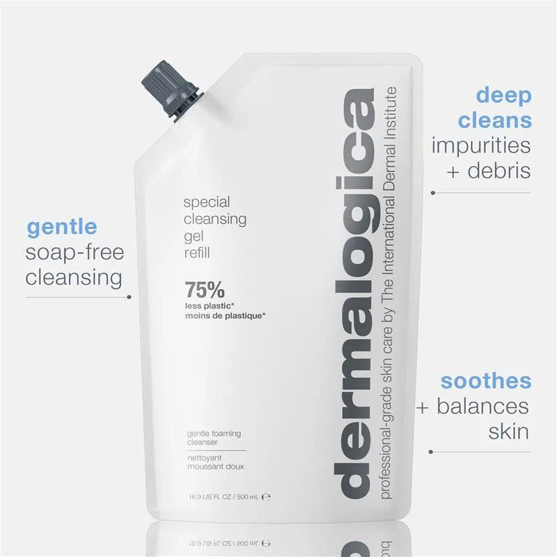 DERMALOGICA SPECIAL CLEANSING GEL: Sữa Rửa Mặt Dạng Gel - Thanh Lọc Sâu, Không Gây Khô Da