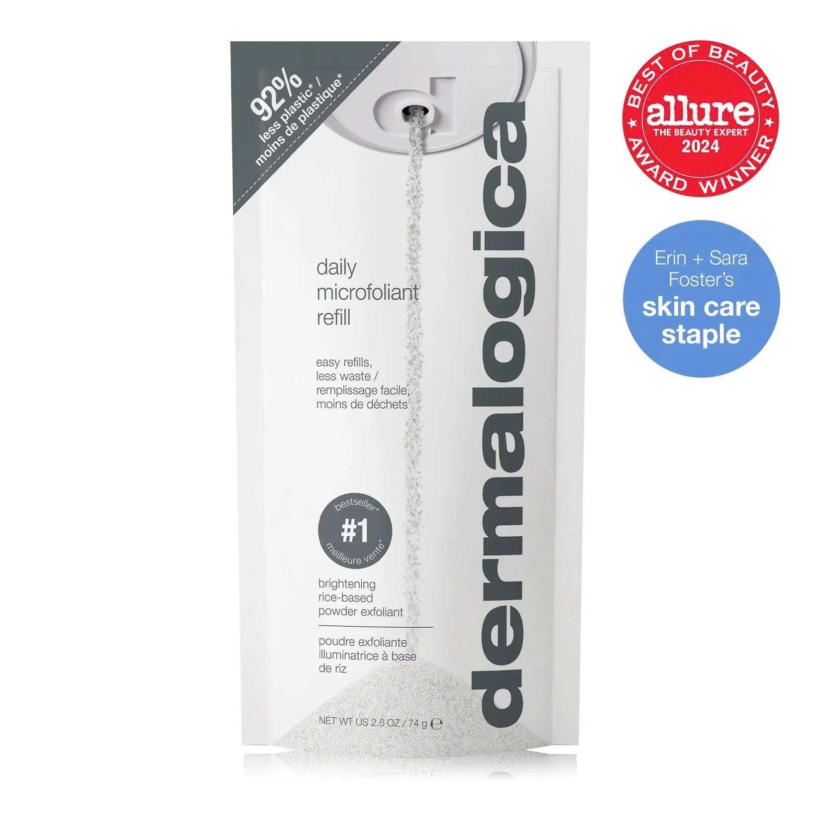 DERMALOGICA DAILY MICROFOLIANT: Tẩy Tế Bào Chết Dạng Bột, Cho Làn Da Sáng Mịn Mỗi Ngày