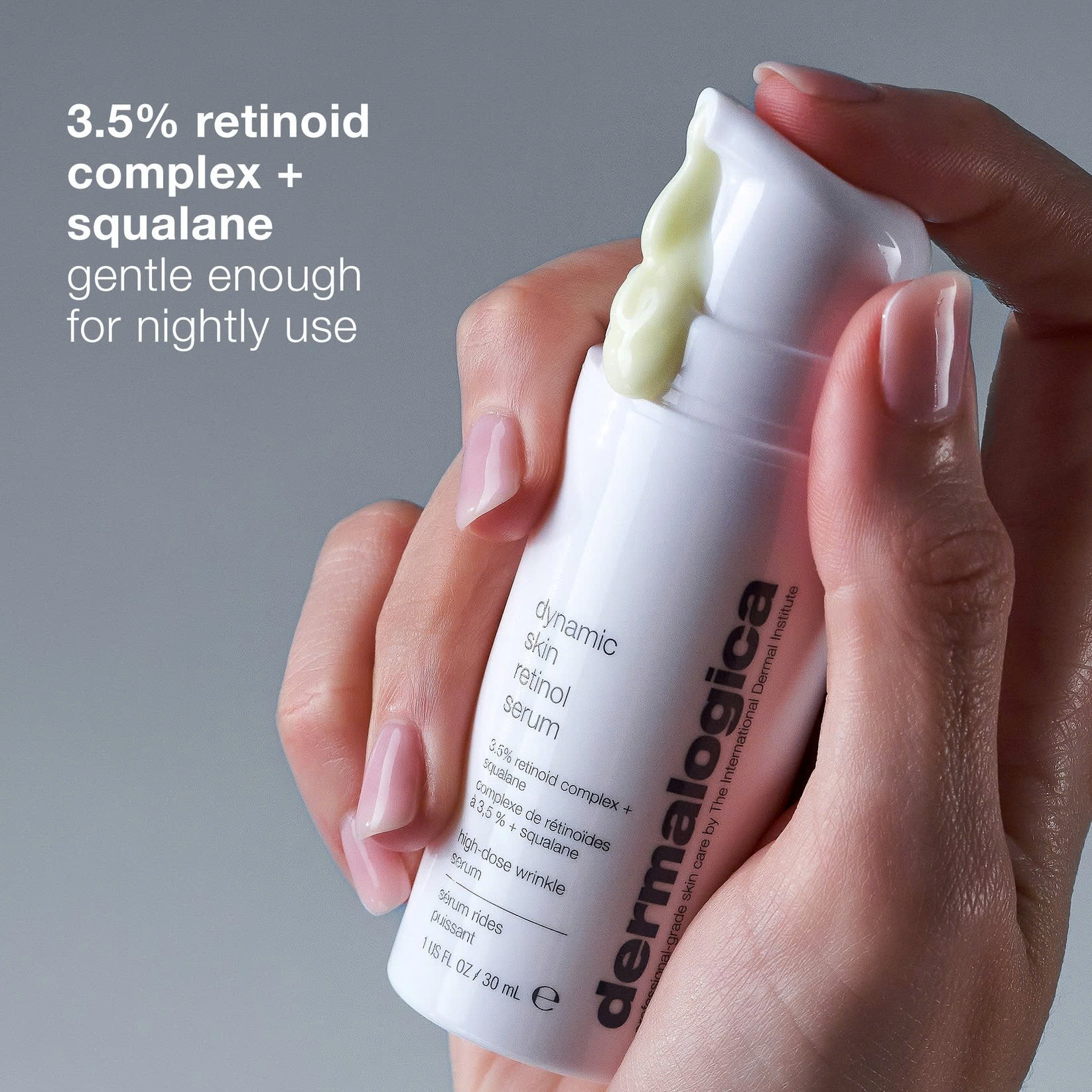 DERMALOGICA DYNAMIC SKIN RETINOL SERUM: Tái Tạo & Cải Thiện Tông Da, Cho Làn Da Trẻ Trung Hoàn Hảo