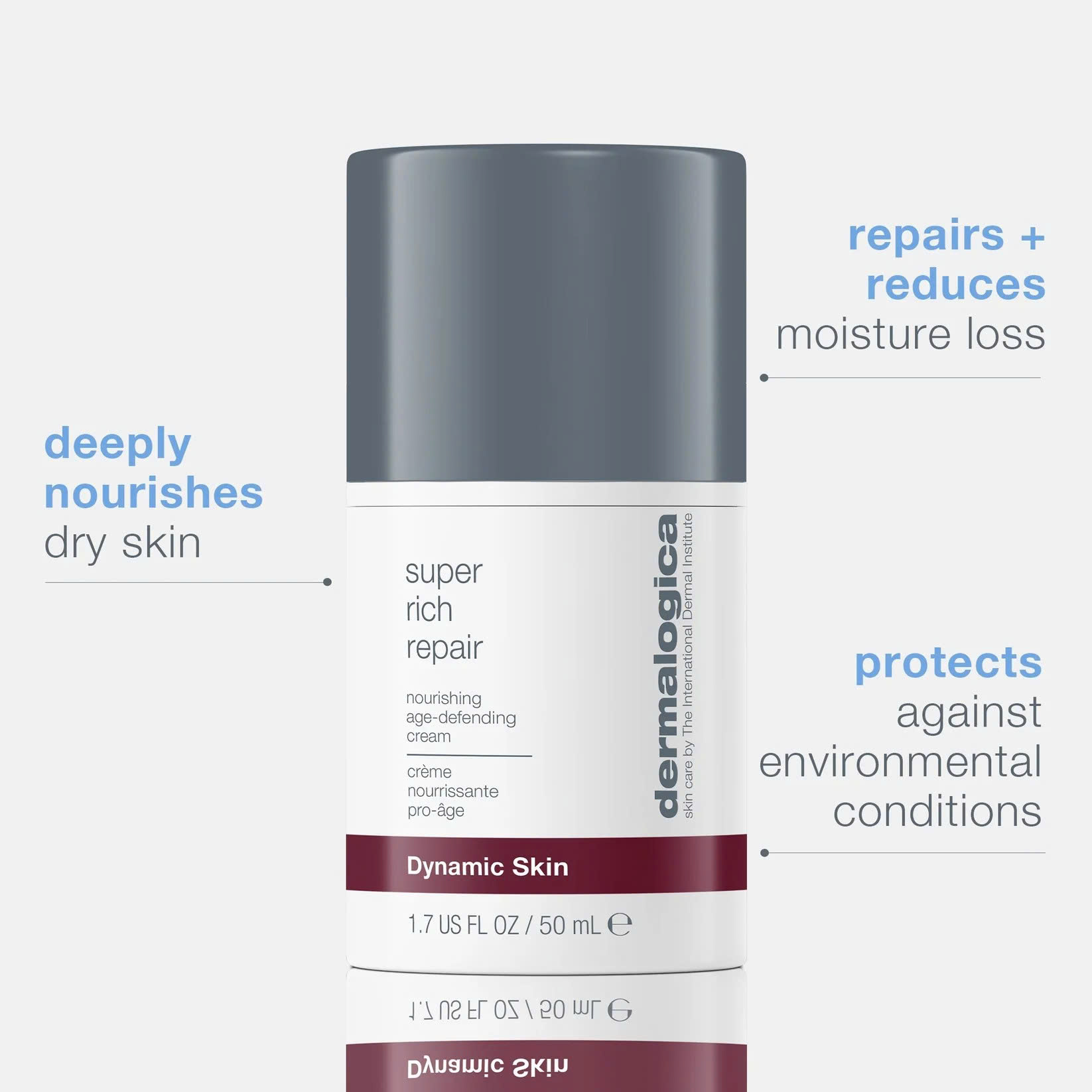 DERMALOGICA SUPER RICH REPAIR: Kem Dưỡng Phục Hồi Chuyên Sâu - Nuôi Dưỡng & Tái Tạo Làn Da Khô Mệt Mỏi