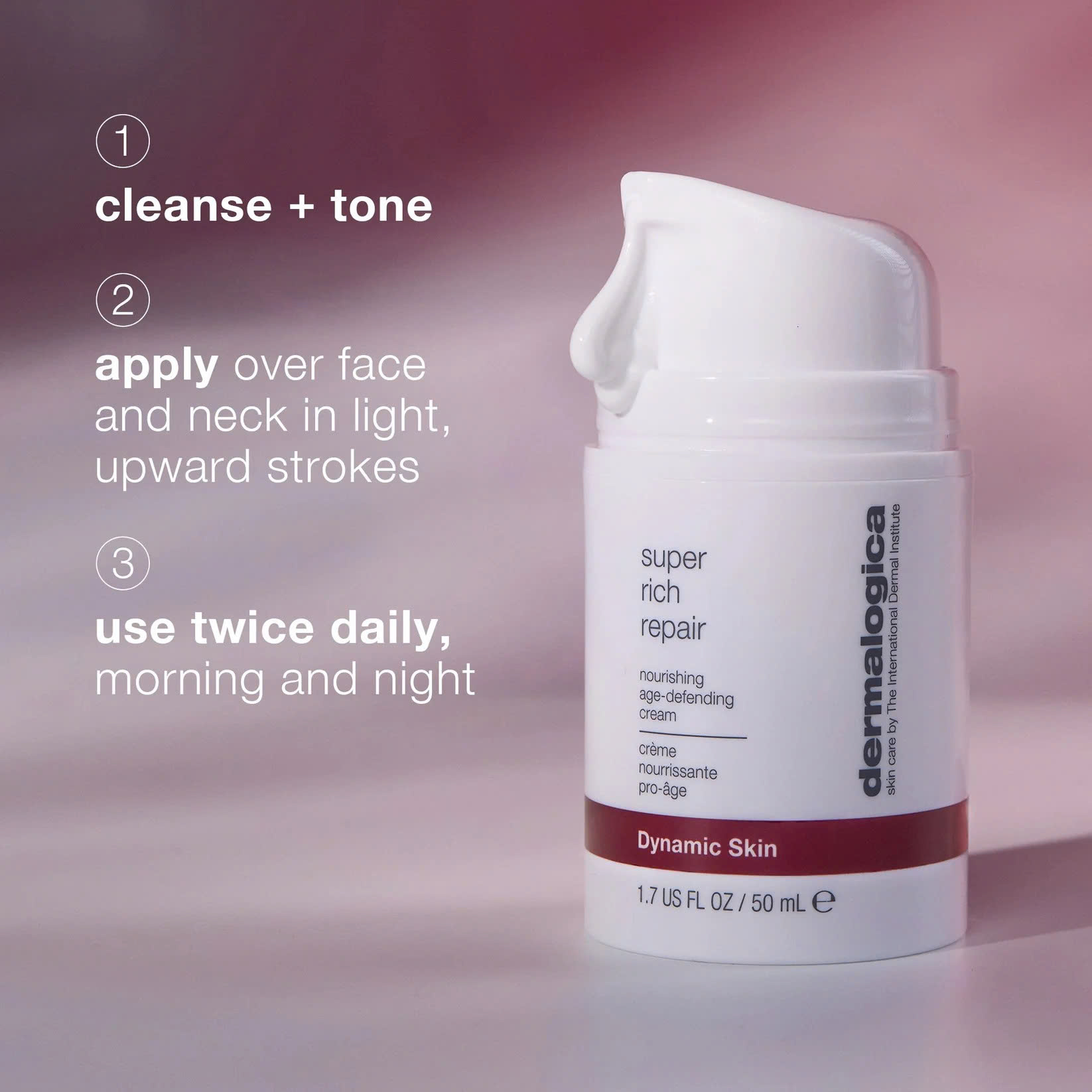 DERMALOGICA SUPER RICH REPAIR: Kem Dưỡng Phục Hồi Chuyên Sâu - Nuôi Dưỡng & Tái Tạo Làn Da Khô Mệt Mỏi