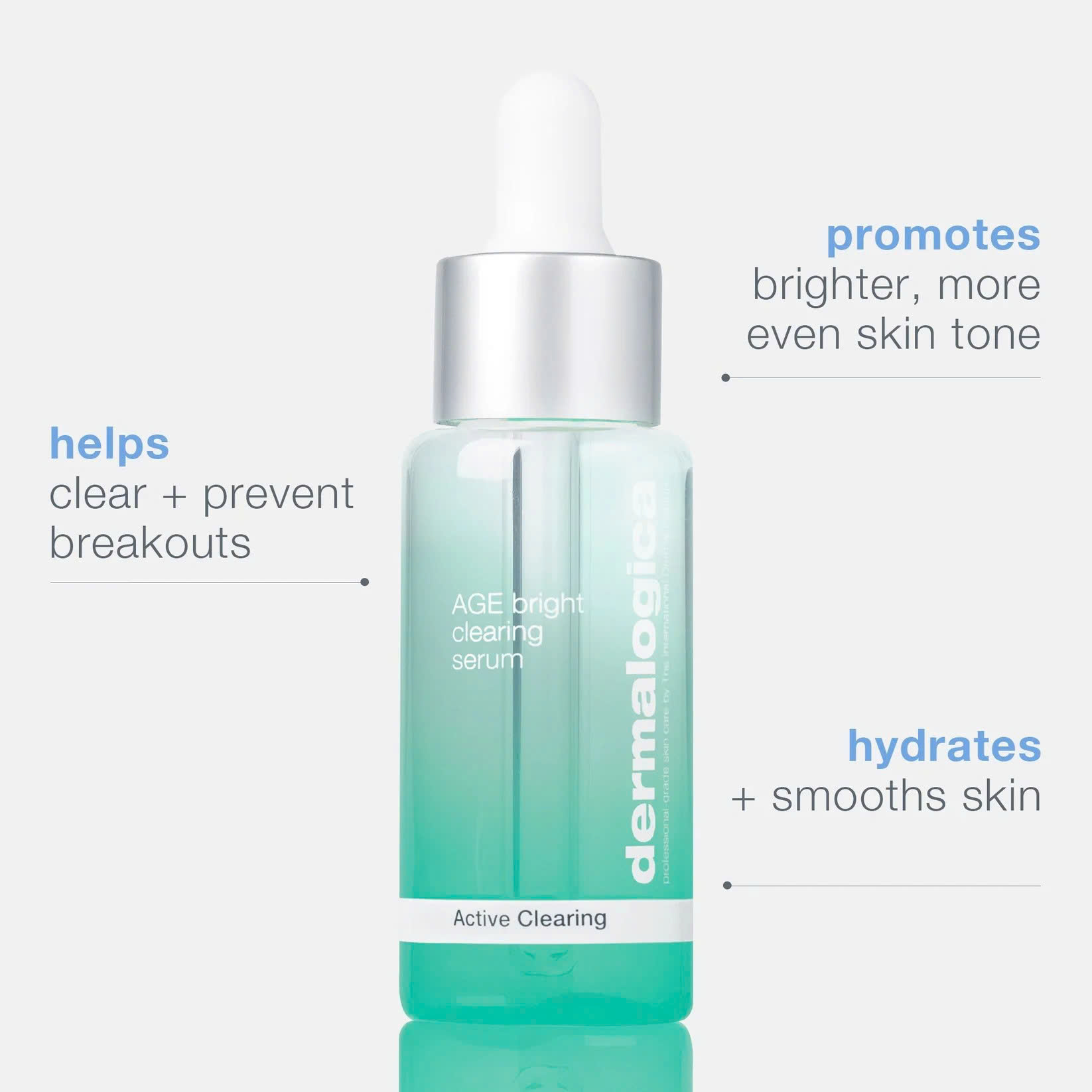 DERMALOGICA AGE BRIGHT CLEARING SERUM: Tinh Chất Làm Sáng & Ngăn Ngừa Lão Hóa Cho Da Mụn