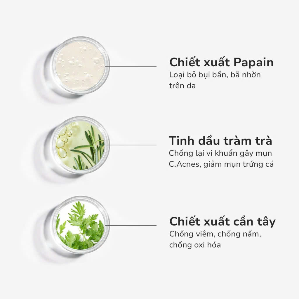 GSC+ ENZYME WASH POWDER: Sữa Rửa Mặt Dạng Bột - Sạch Sâu, Ngừa Mụn & Cấp Ẩm Chuyên Sâu