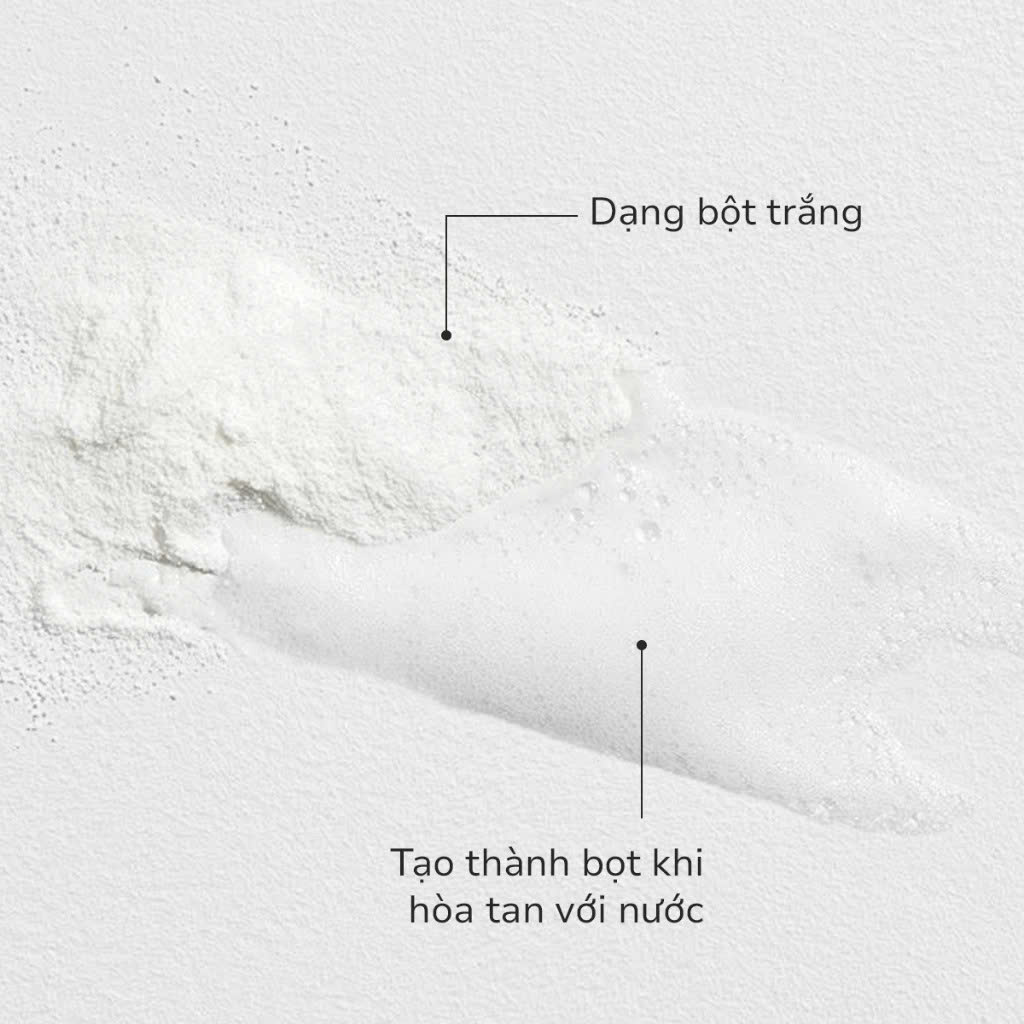 GSC+ ENZYME WASH POWDER: Sữa Rửa Mặt Dạng Bột - Sạch Sâu, Ngừa Mụn & Cấp Ẩm Chuyên Sâu