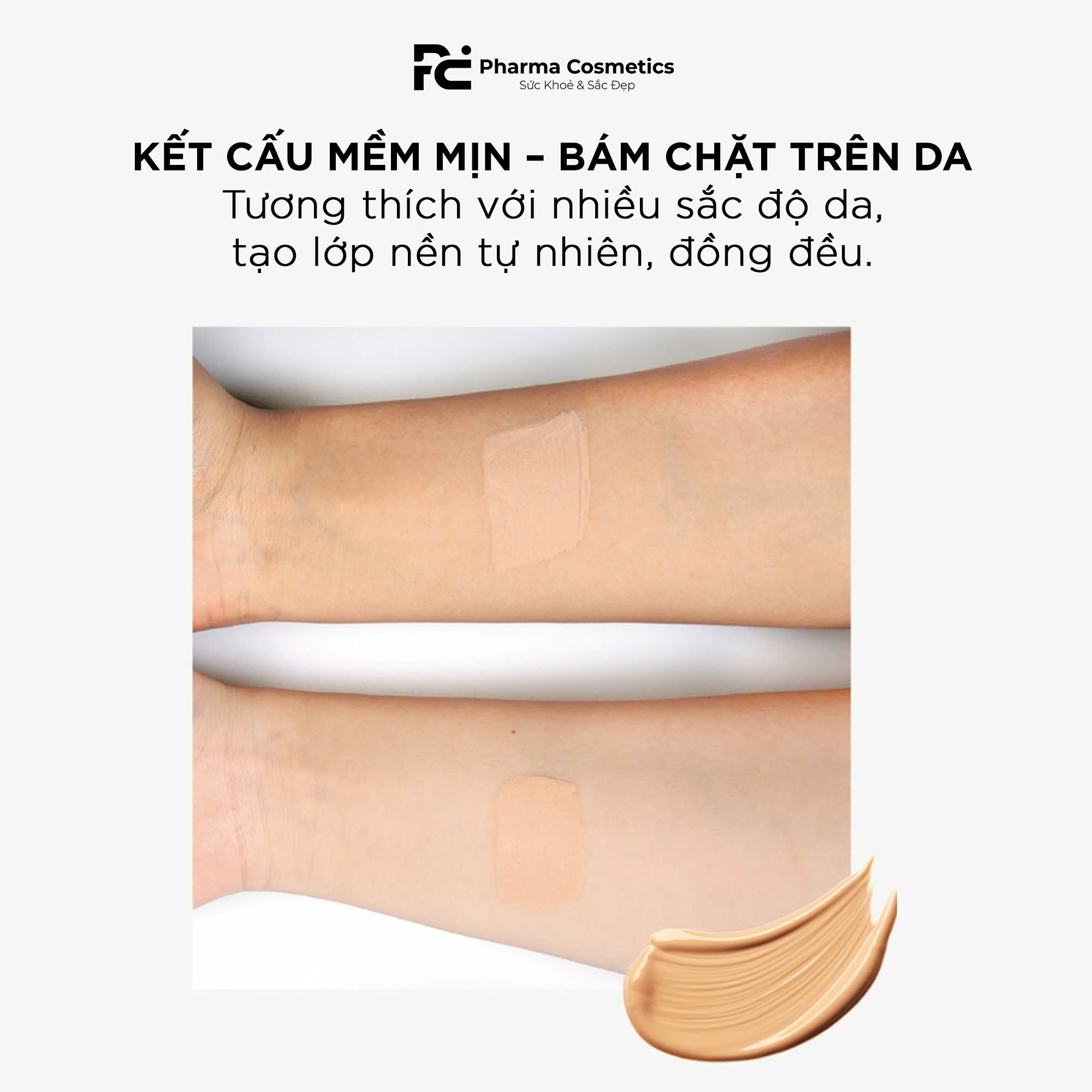 BYTHE QUALITY BB CUSHION CLASSIC: Cushion 3 trong 1 - Trang Điểm, Chống Nắng & Dưỡng Da