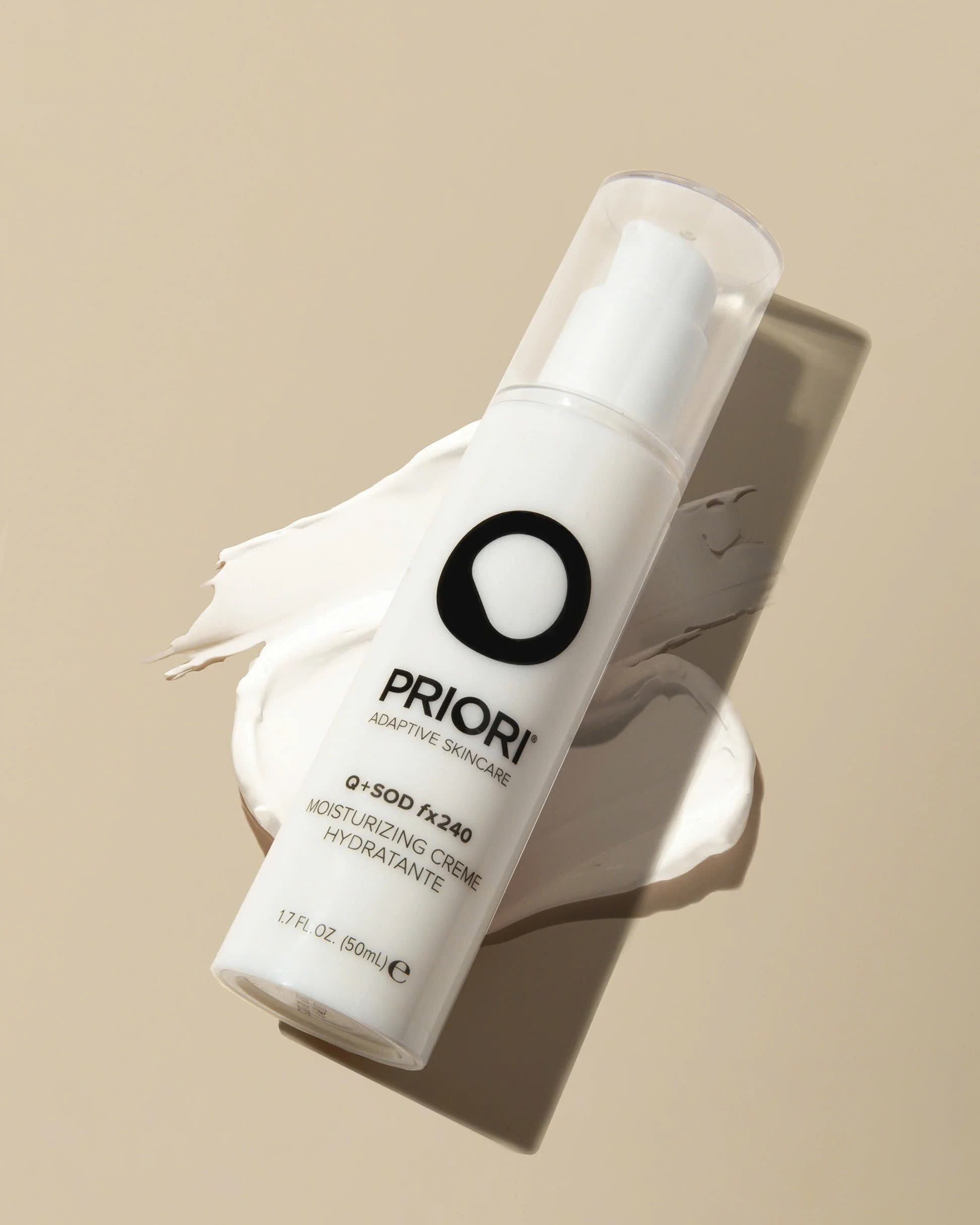 PRIORI Q+SOD MOISTURIZING CREAM: Kem Dưỡng Ẩm 24 Giờ, Tái Tạo & Chống Lão Hóa - Làn Da Sáng Khỏe, Mềm Mượt