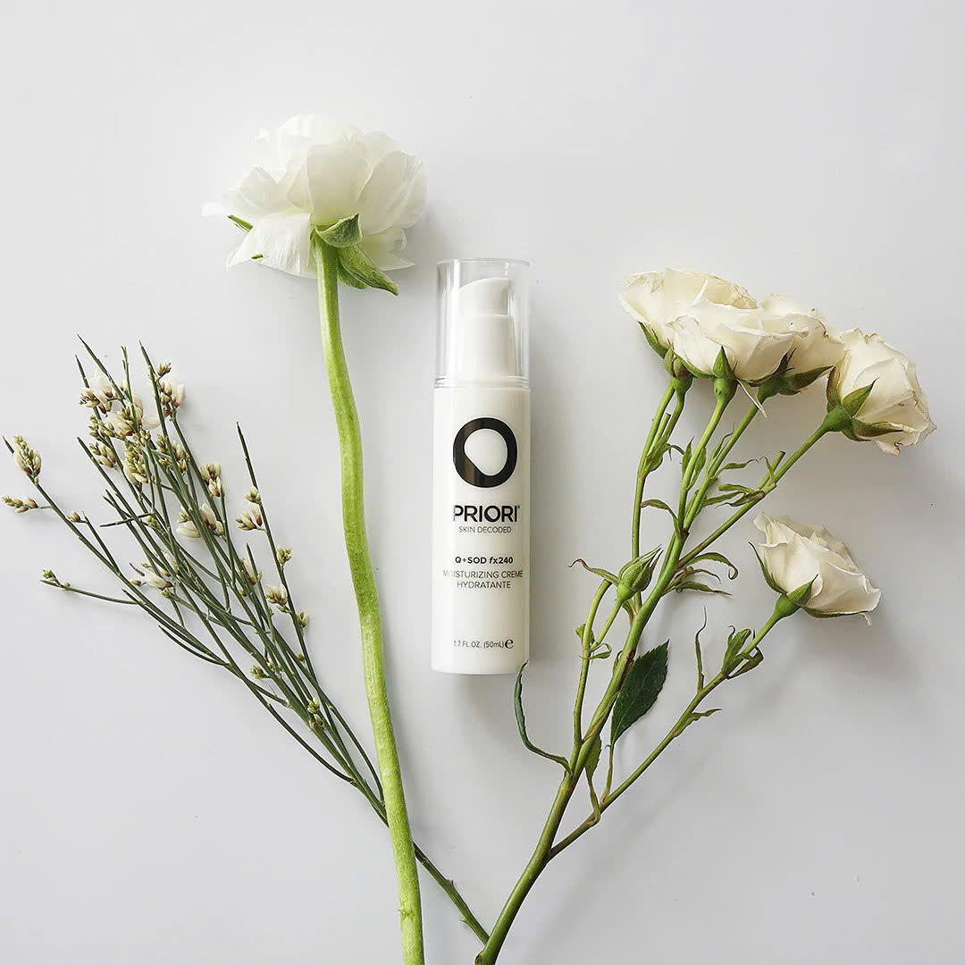 PRIORI Q+SOD MOISTURIZING CREAM: Kem Dưỡng Ẩm 24 Giờ, Tái Tạo & Chống Lão Hóa - Làn Da Sáng Khỏe, Mềm Mượt
